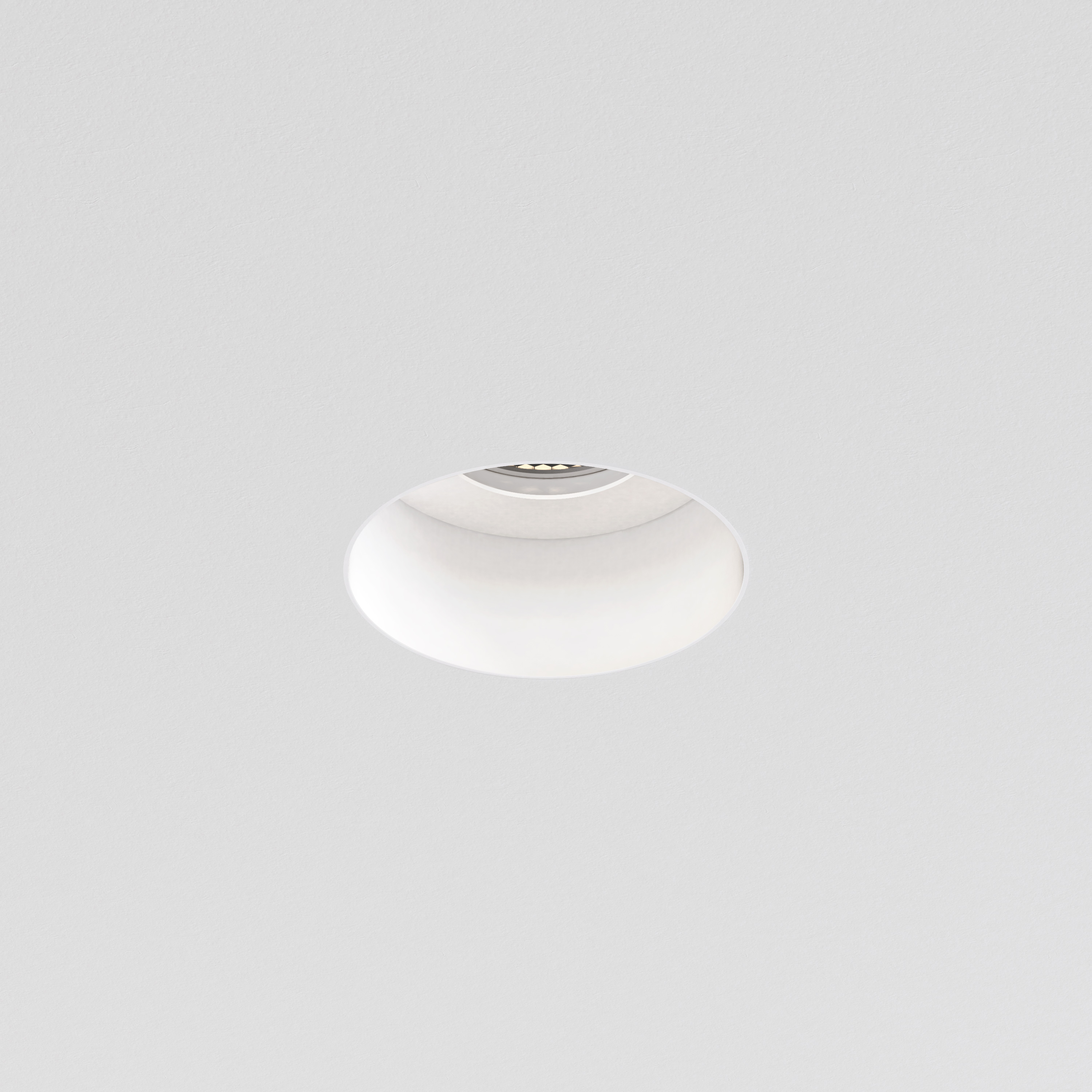 Astro Trimless Slimline Round Fixed FR inbouwspot IP65 mat wit