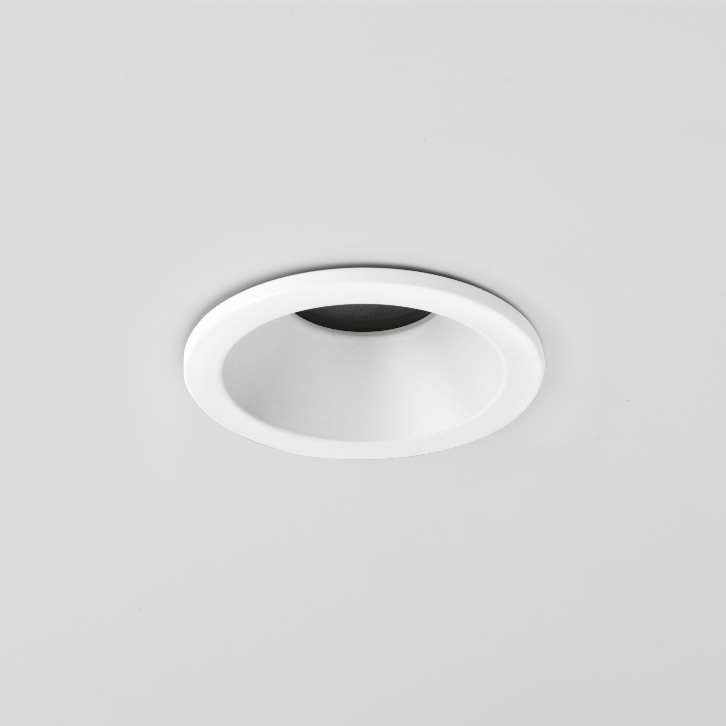 Astro Minima Round Fixed IP65 inbouwspot mat wit