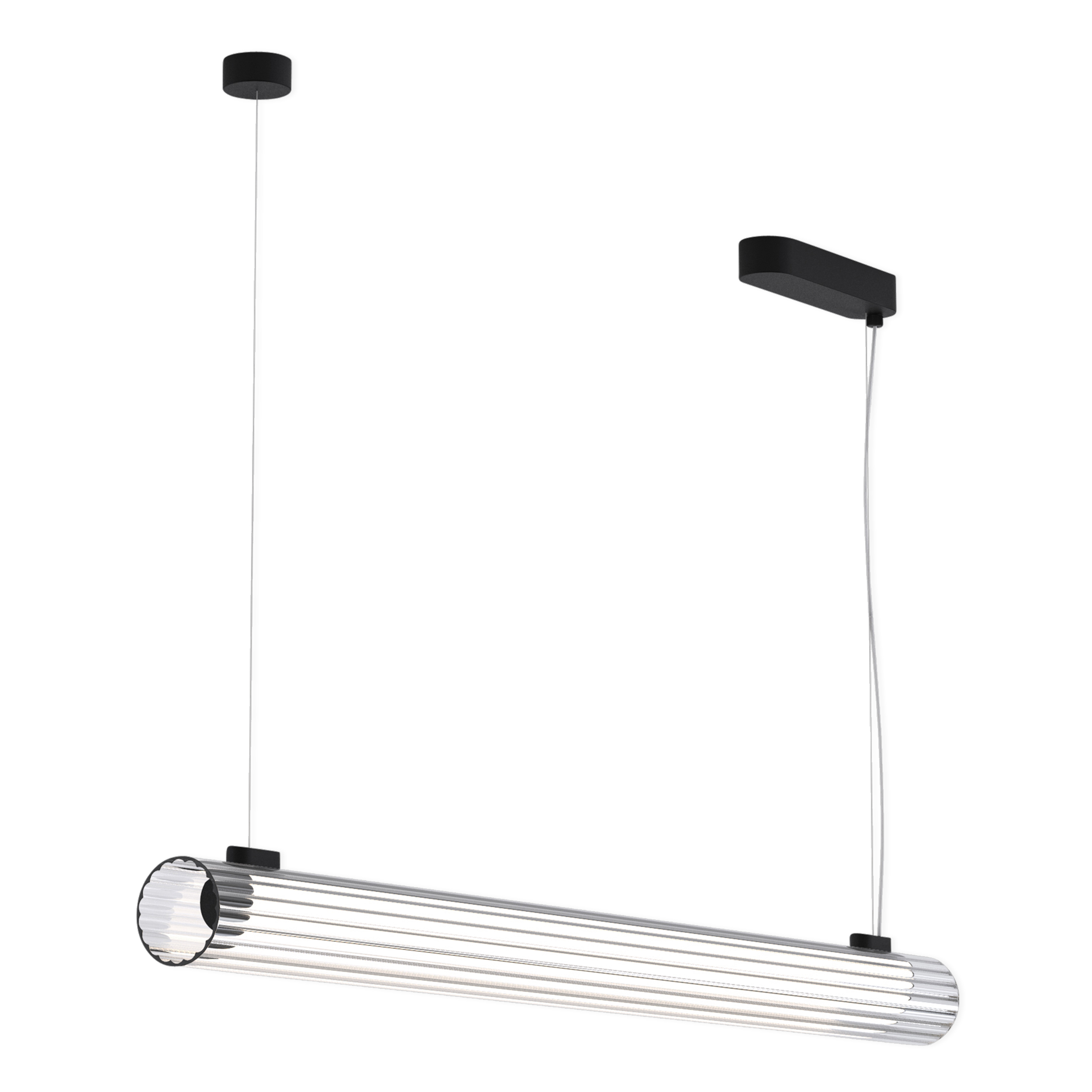 io Pendant 1000 LED HL 3000K mat zwart