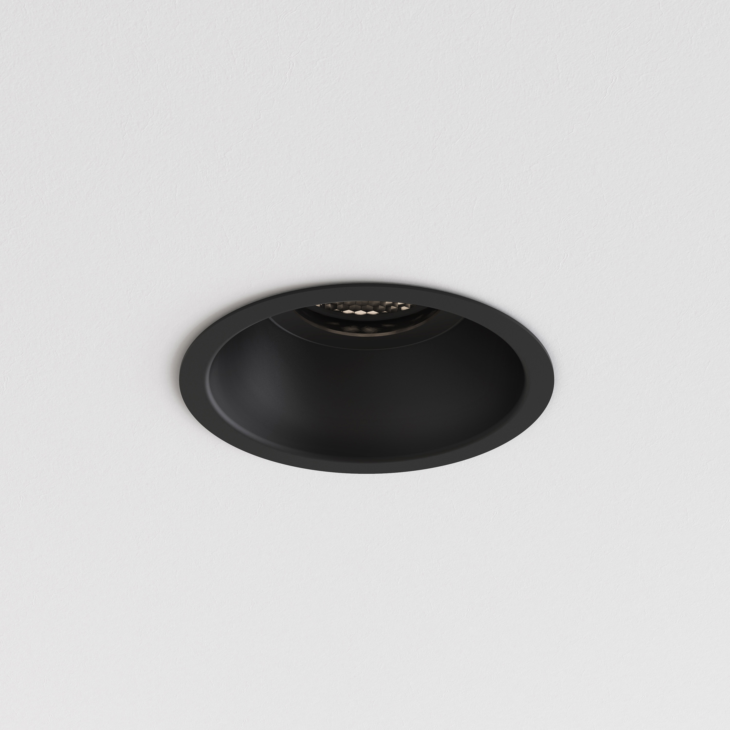 Astro Minima Slimline Round Fixed FR inbouwspot IP65 mat zwart