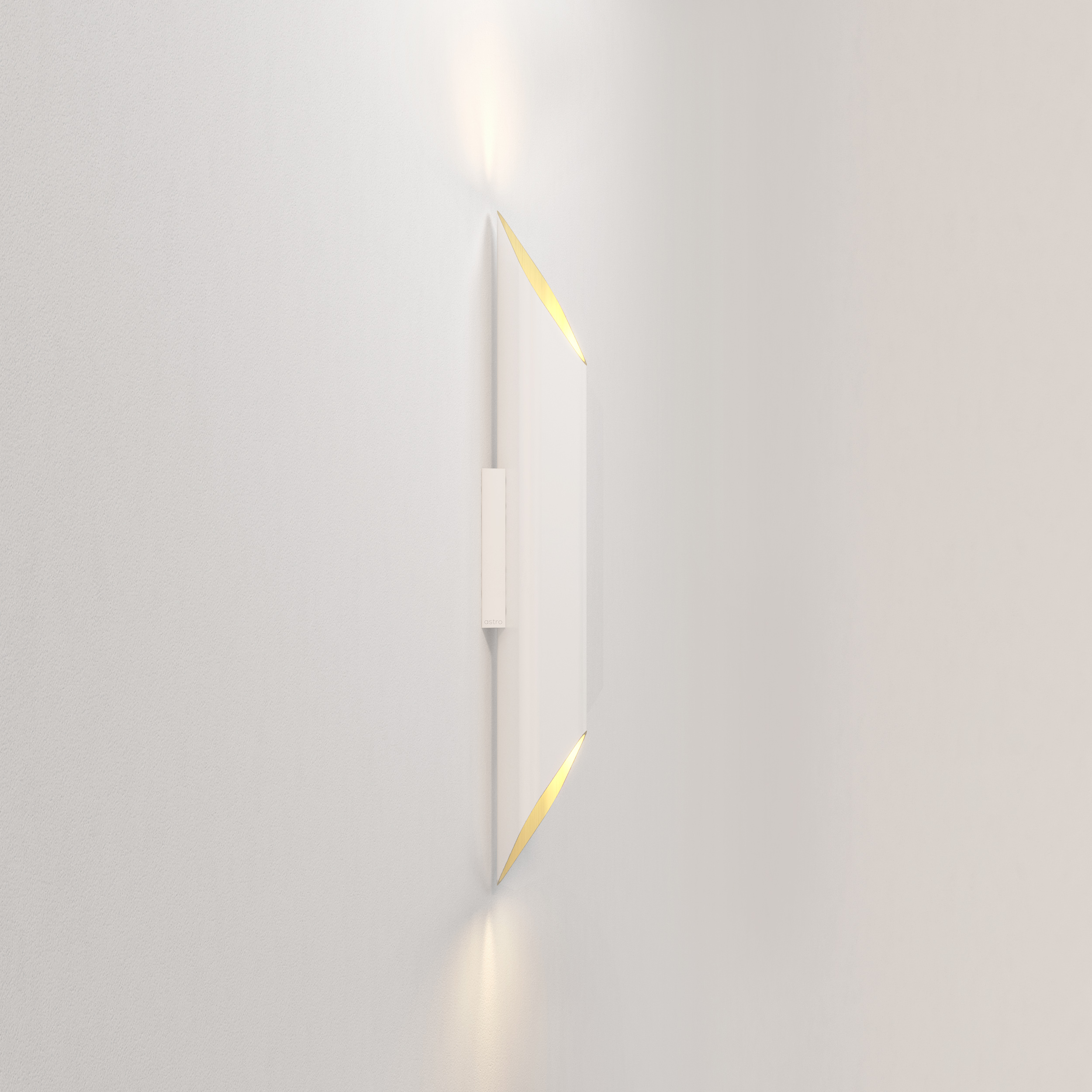 Ako 600 Phase LED WL 2700K mat wit/goud