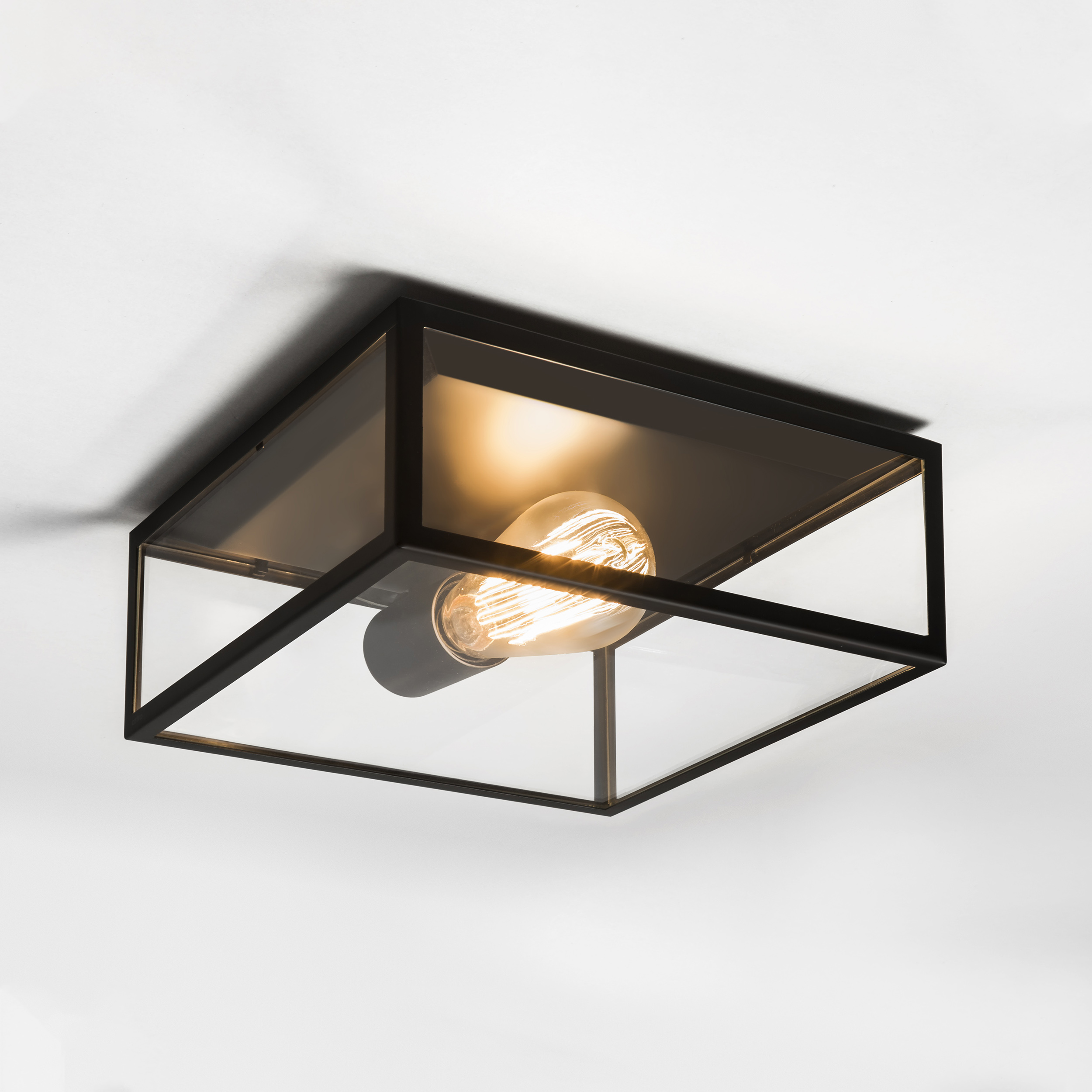 Astro Bronte buiten plafondlamp structuur zwart
