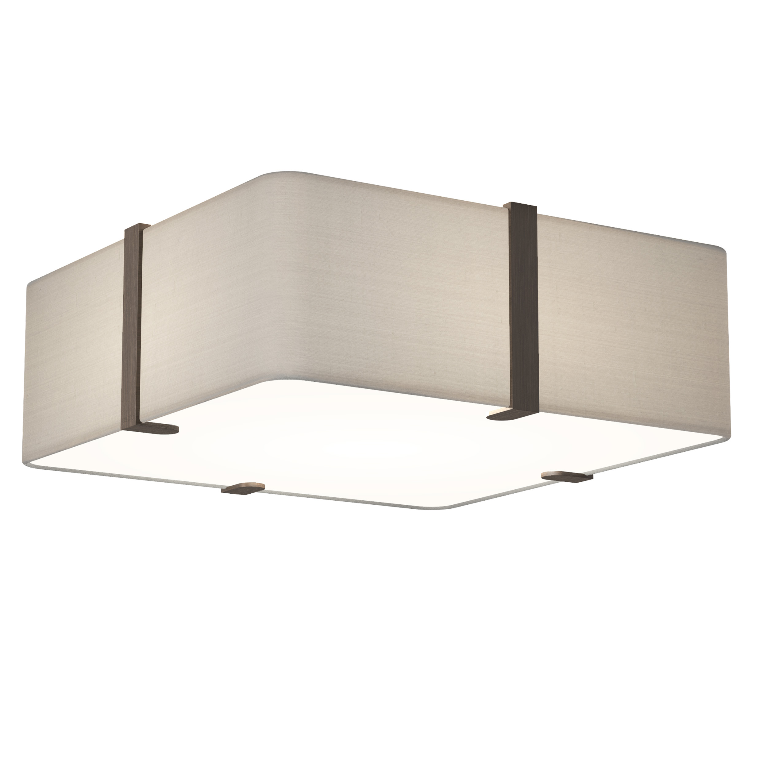 Ceiling Base 290 PL excl. 2x E27 mat wit