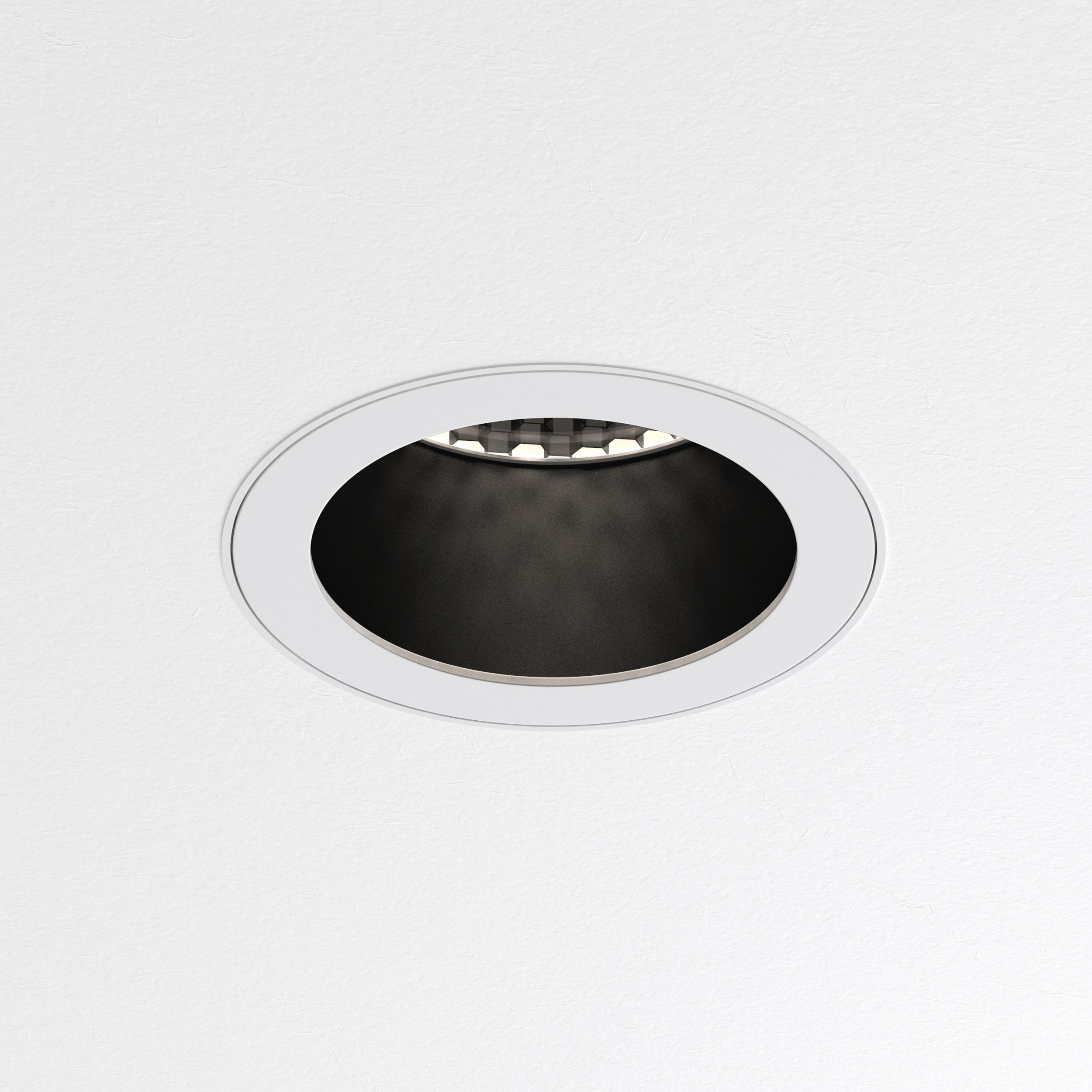 Astro Pinhole Slimline Round Flush Fixed FR inbouwspot IP65 mat wit
