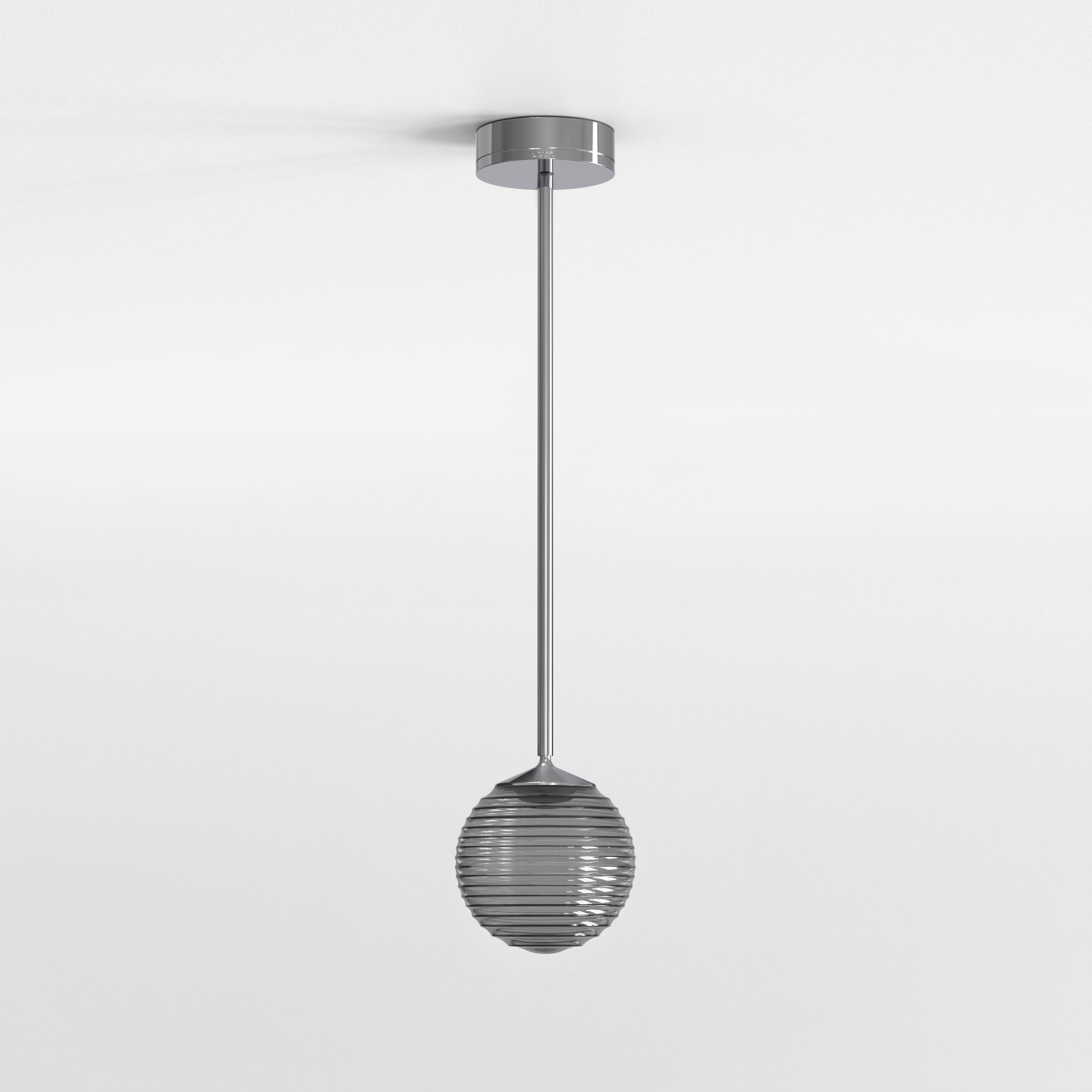 Nara Globe Ribbed los glas smoke