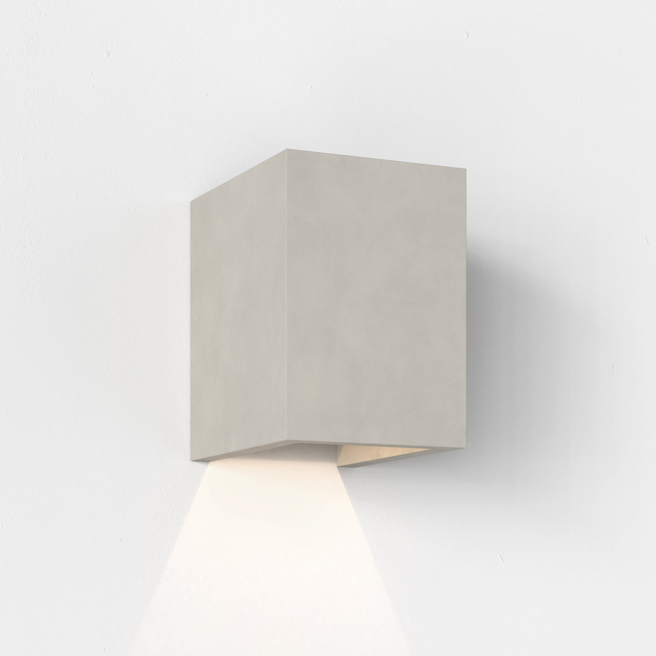 Astro Oslo 120 LED buiten wandlamp 3000K IP65 mat concrete