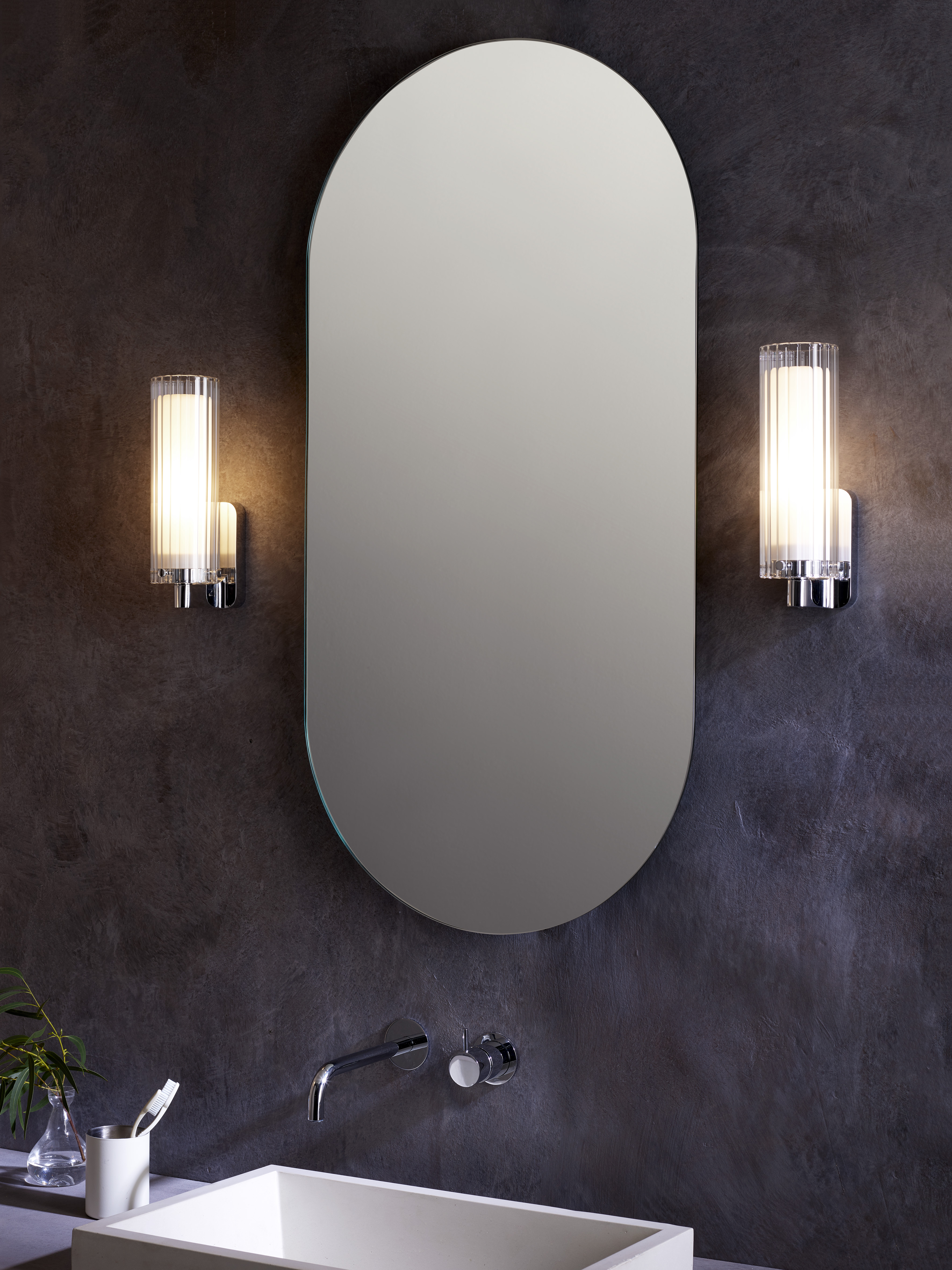 Ottavino Wall WL excl. E14 chroom