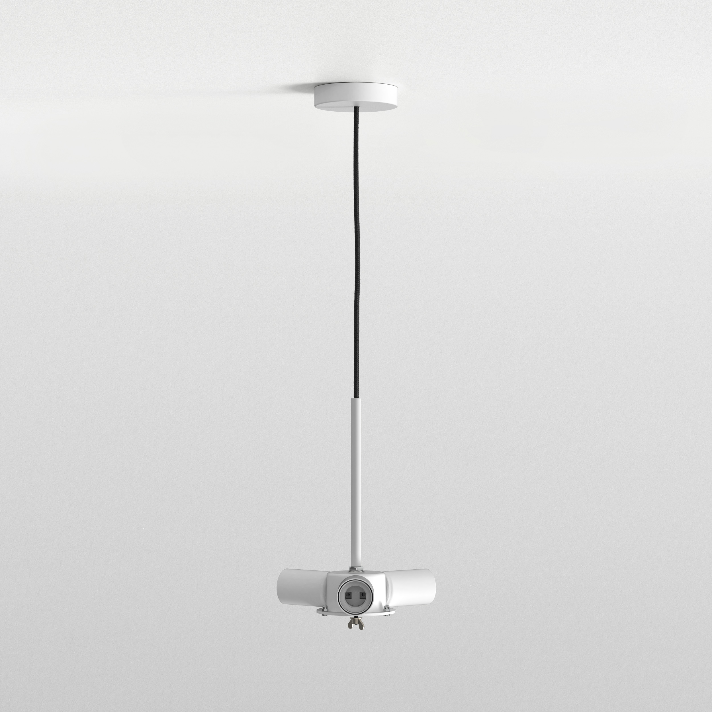 Astro Cambria hanglamp - excl. kap - mat wit