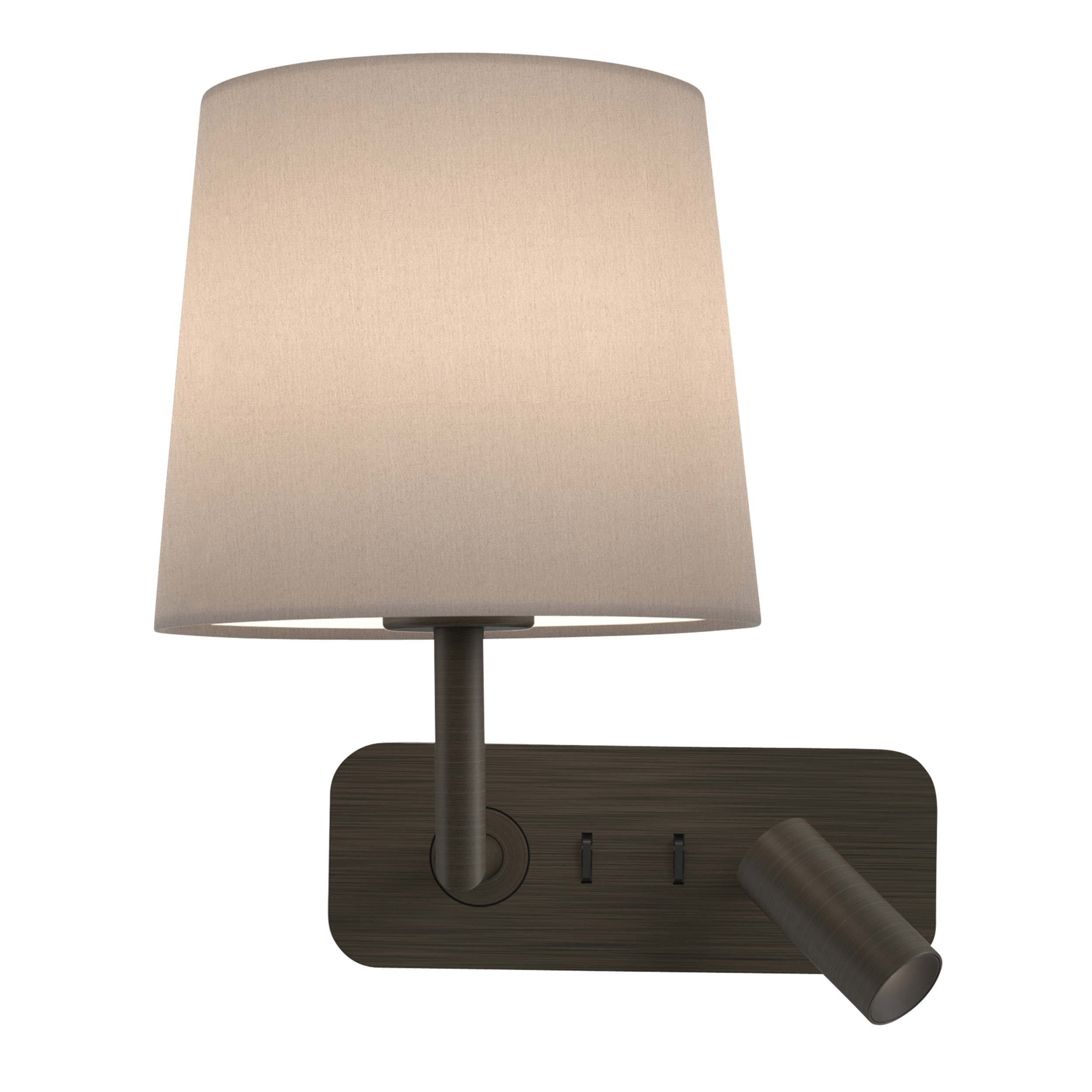 Side by Side LED WL 2700K brons