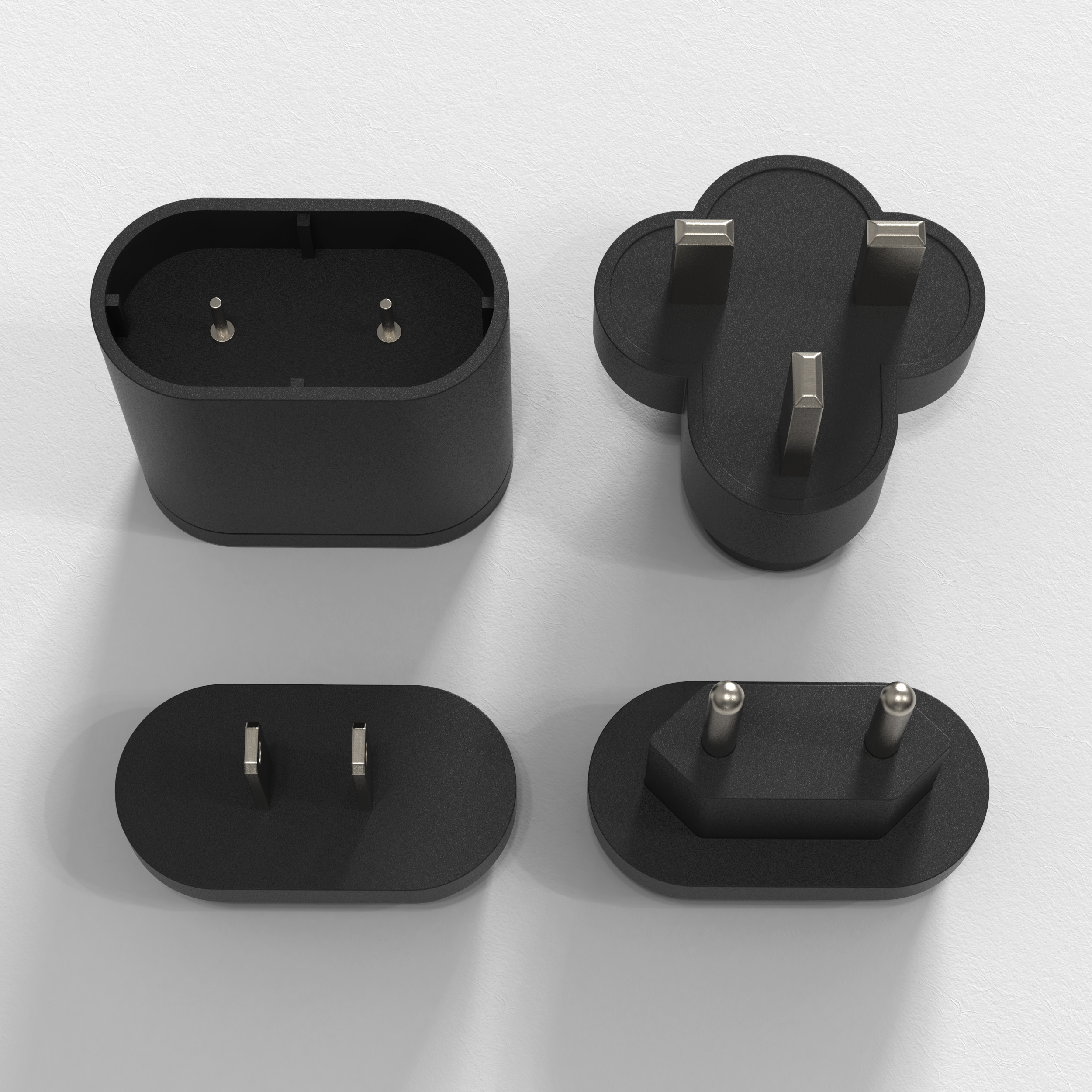 Kuro USB oplader zwart