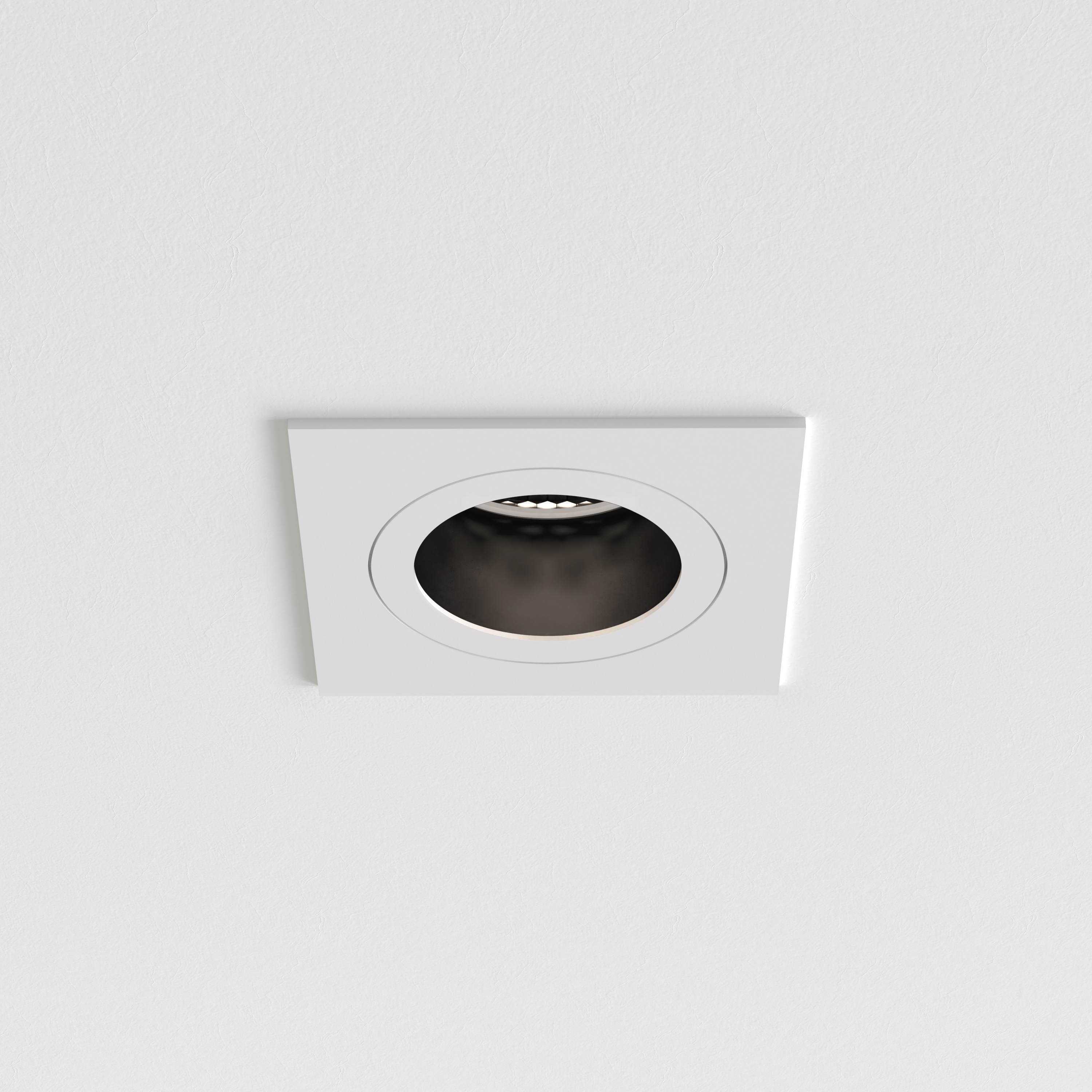 Astro Pinhole Slimline Square Fixed FR inbouwspot IP65 mat wit