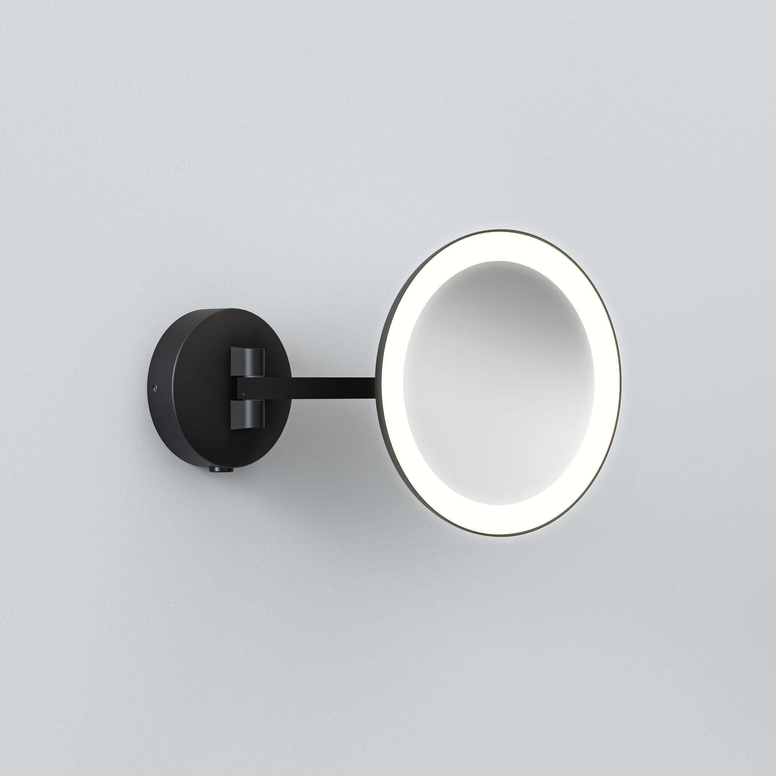 Astro Mascali Round LED cosmetica spiegel 2700K mat zwart