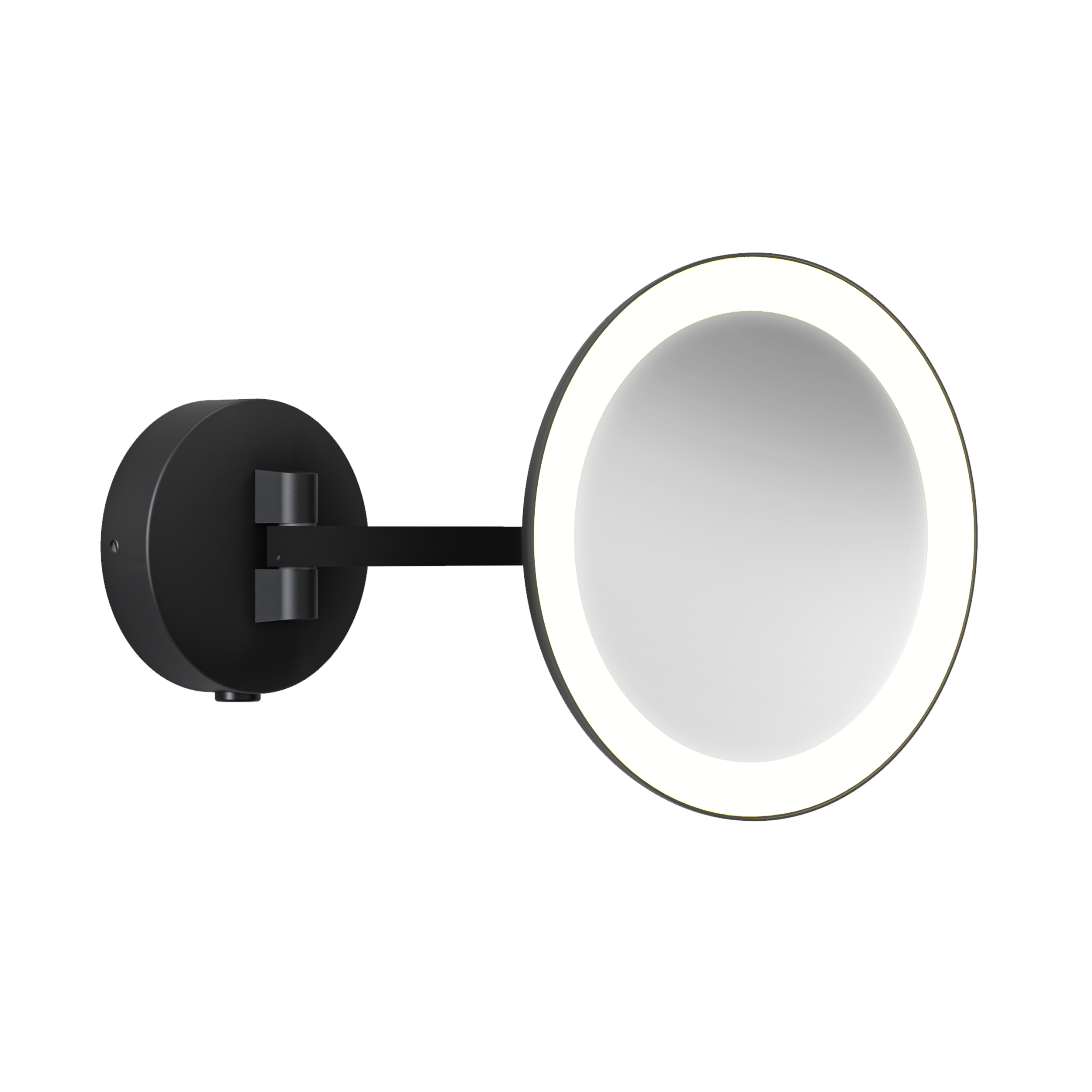 Mascali Round LED CS 2700K mat zwart