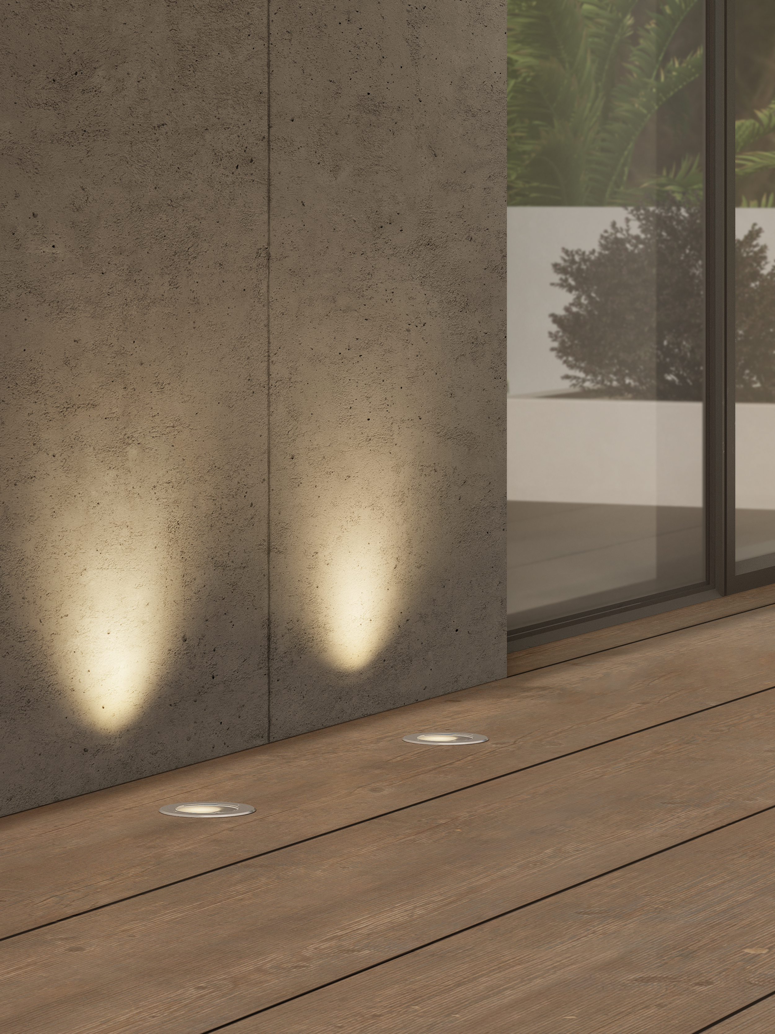 Cromarty 120 LED BGS 3000K RVS 316