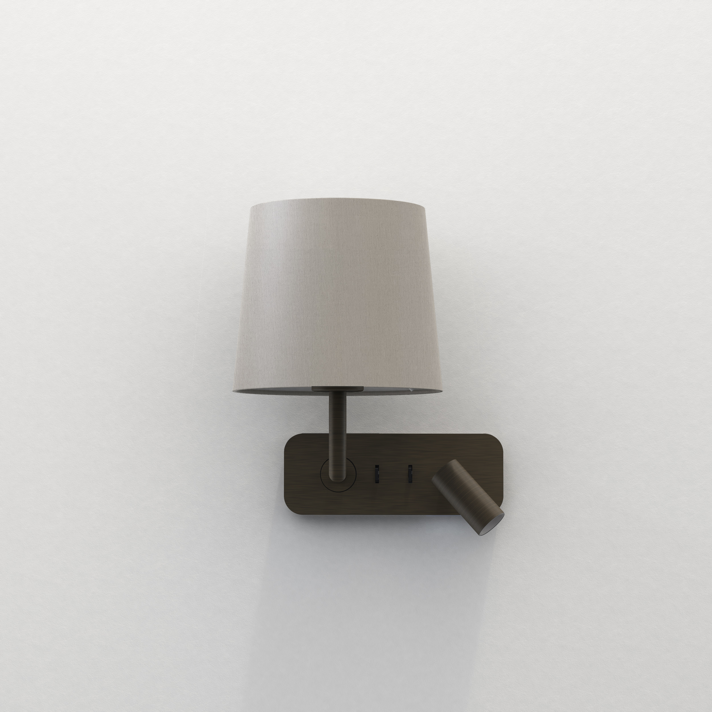 Side by Side LED WL 2700K brons