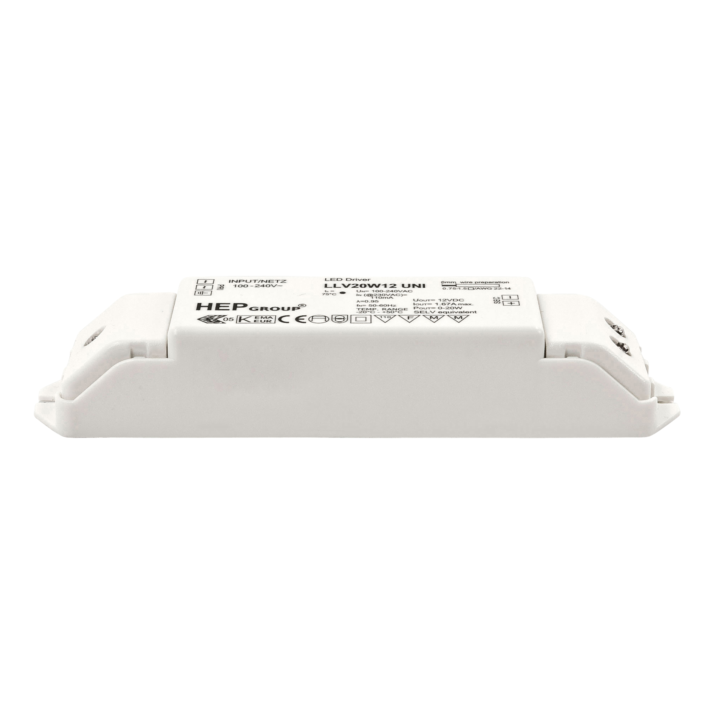 HEP LED driver 350mA 1-10.5W 1-10V dim