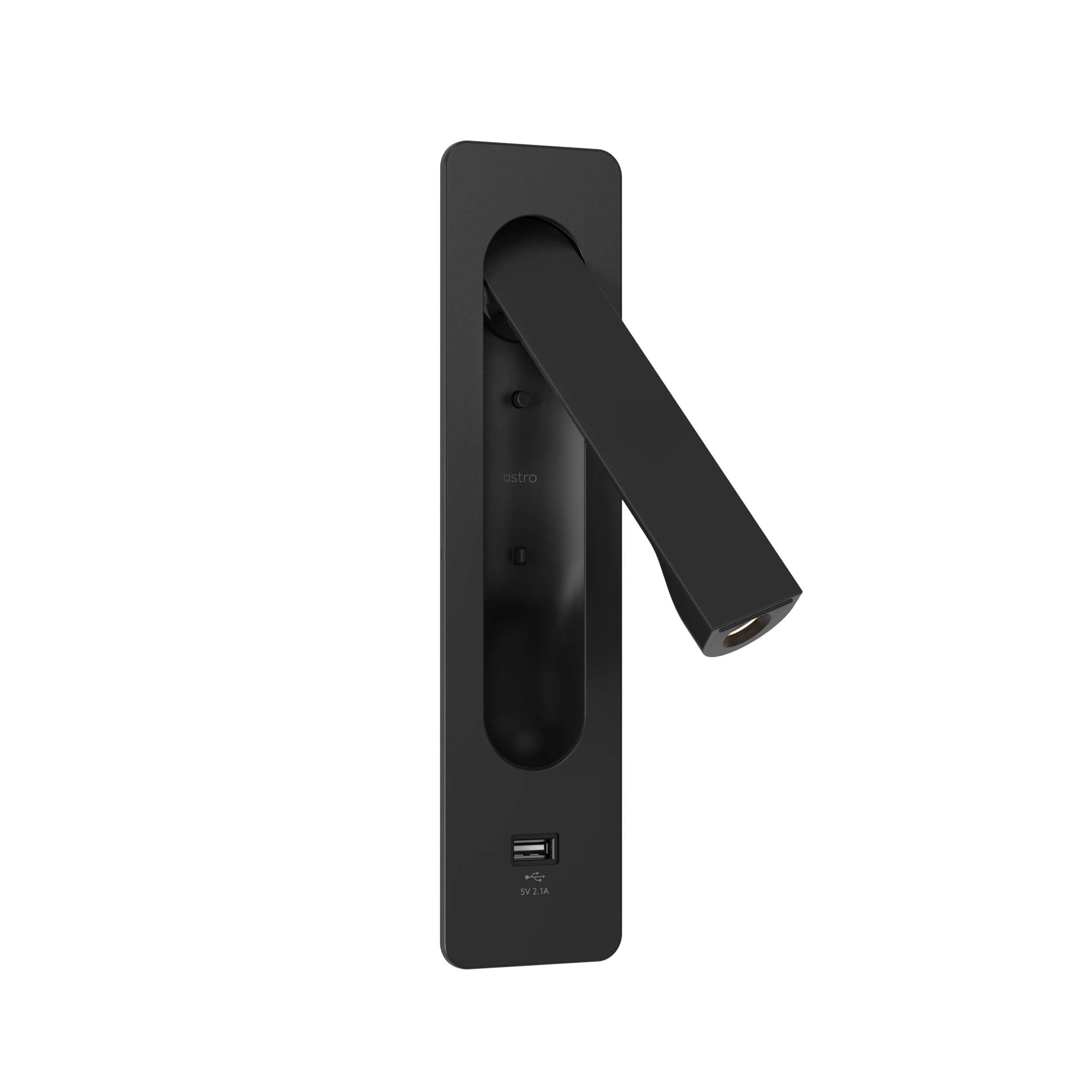 Keta USB LED WL 2700K mat zwart