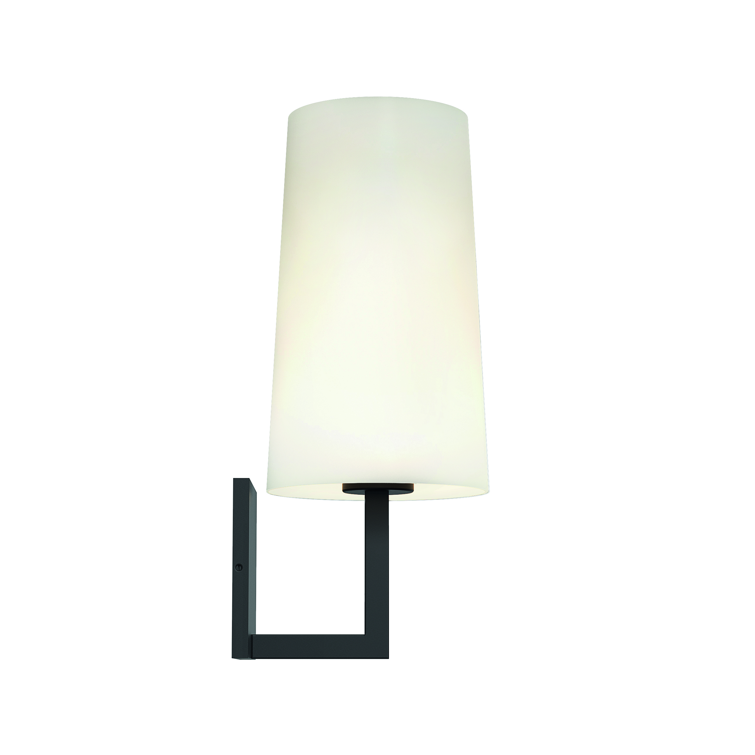 Kap Cone 245 WL mat wit  glas (geen stof)