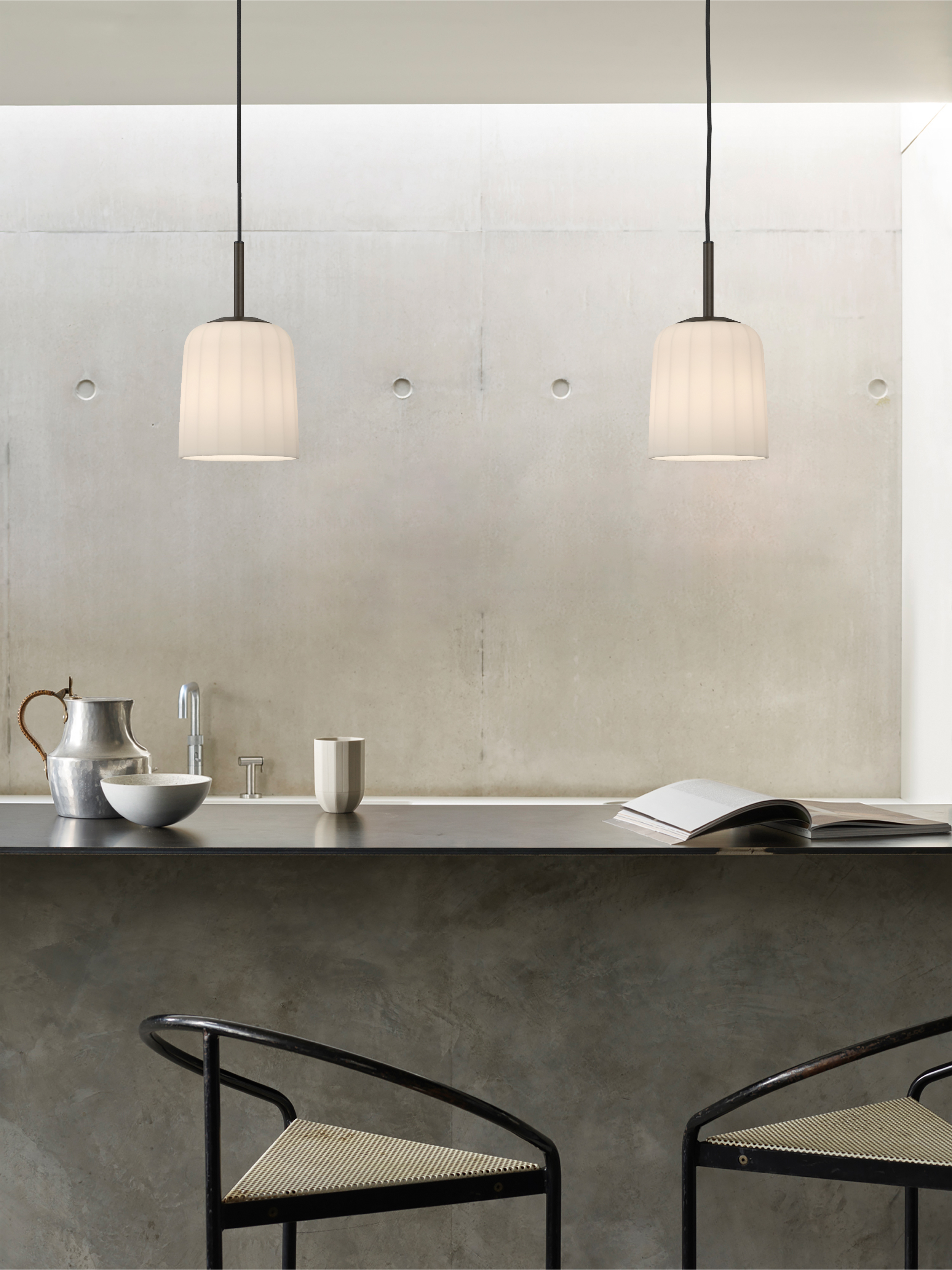 Veo Pendant 180 HL excl. E27 brons