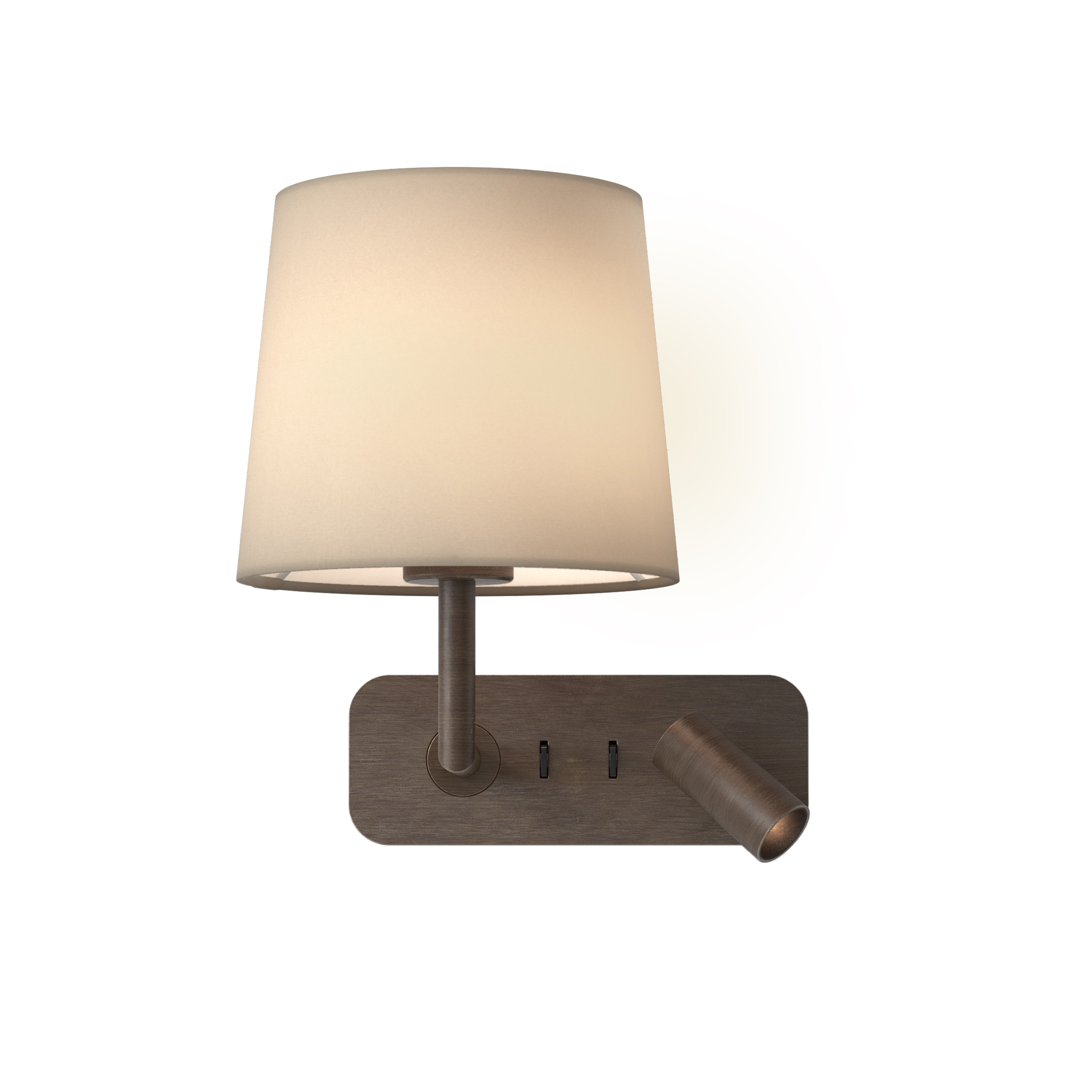 Side by Side LED WL 2700K brons