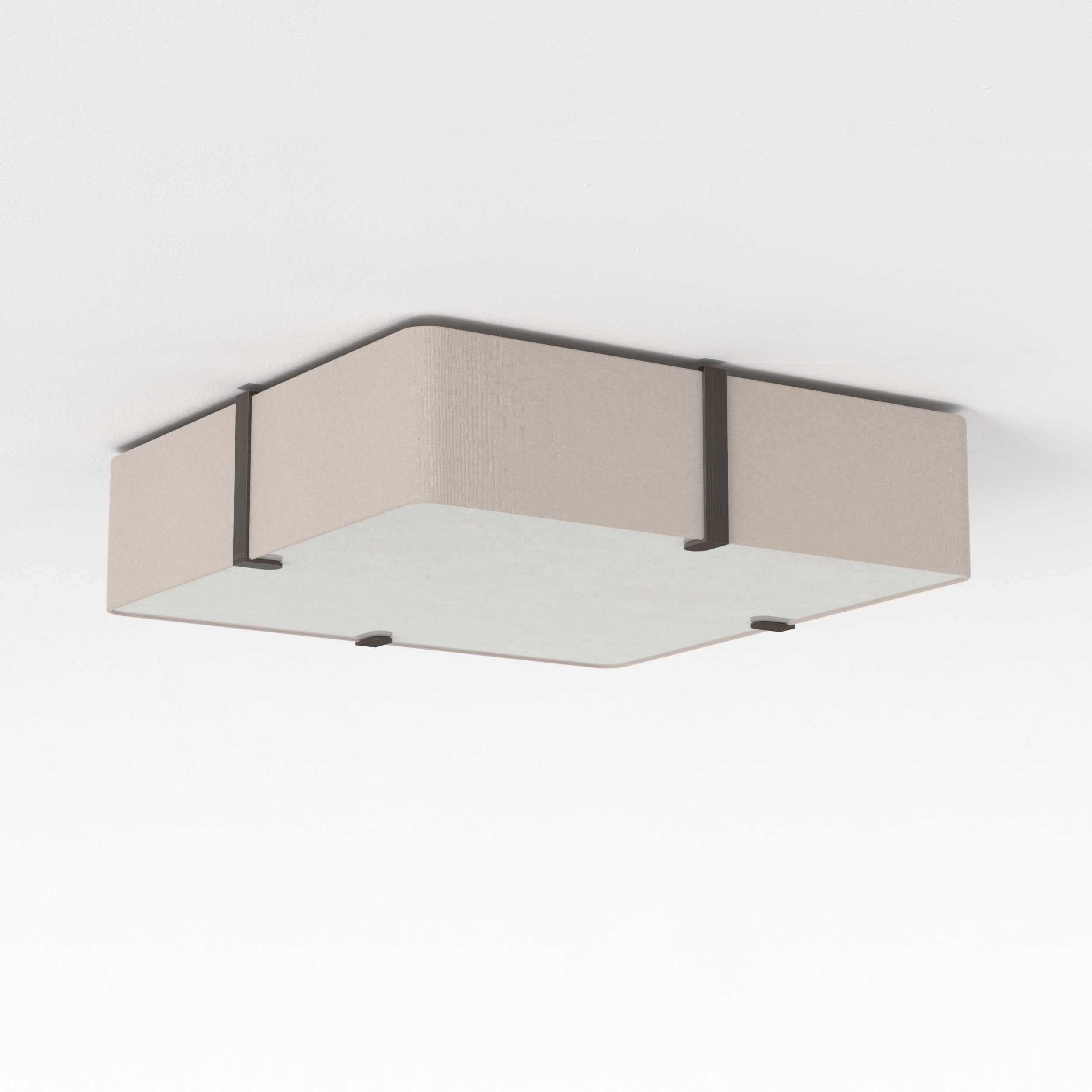 Ceiling Base 460 PL excl. 4x E27 mat wit