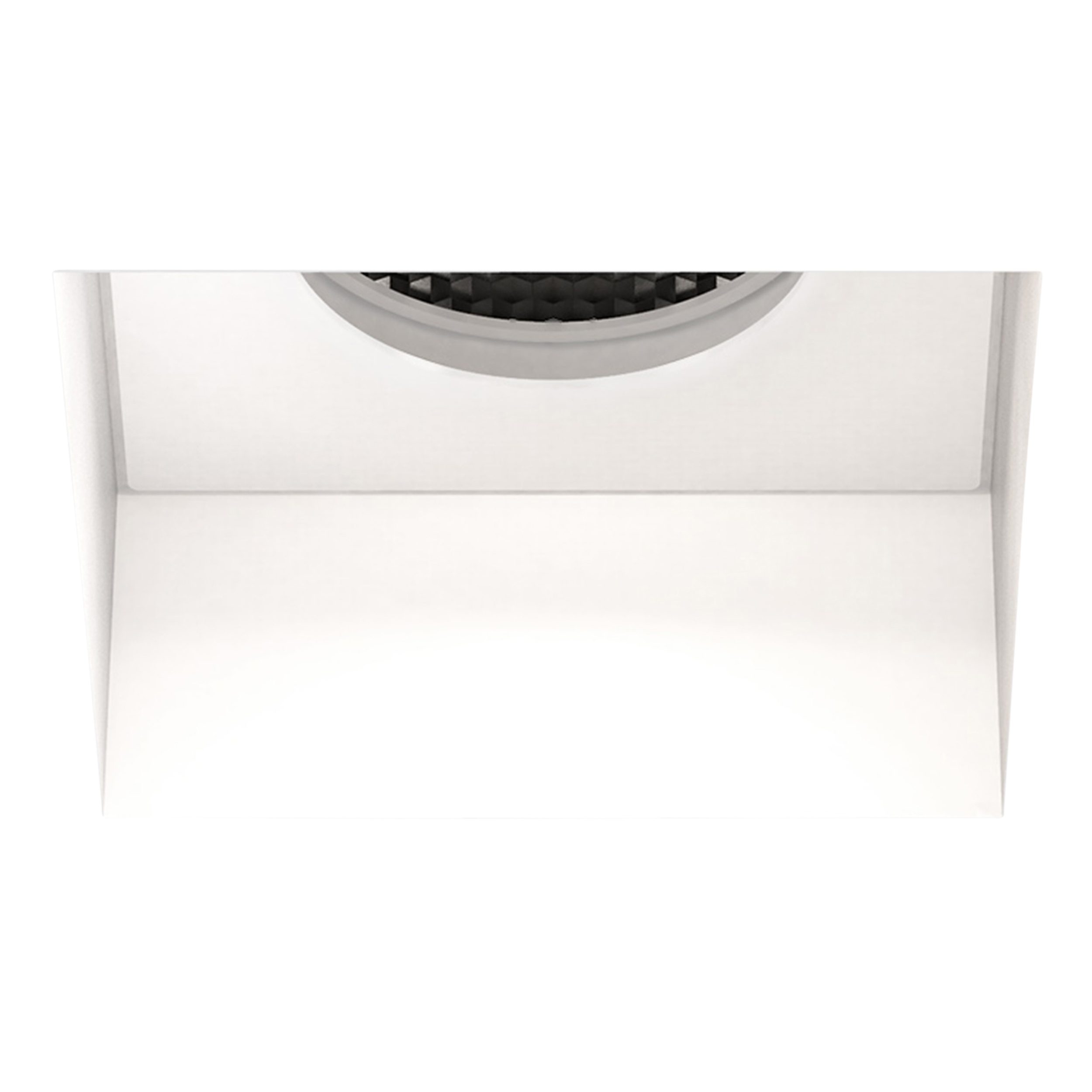 Trimless Square Fixed IBS excl. GU10 mat wit