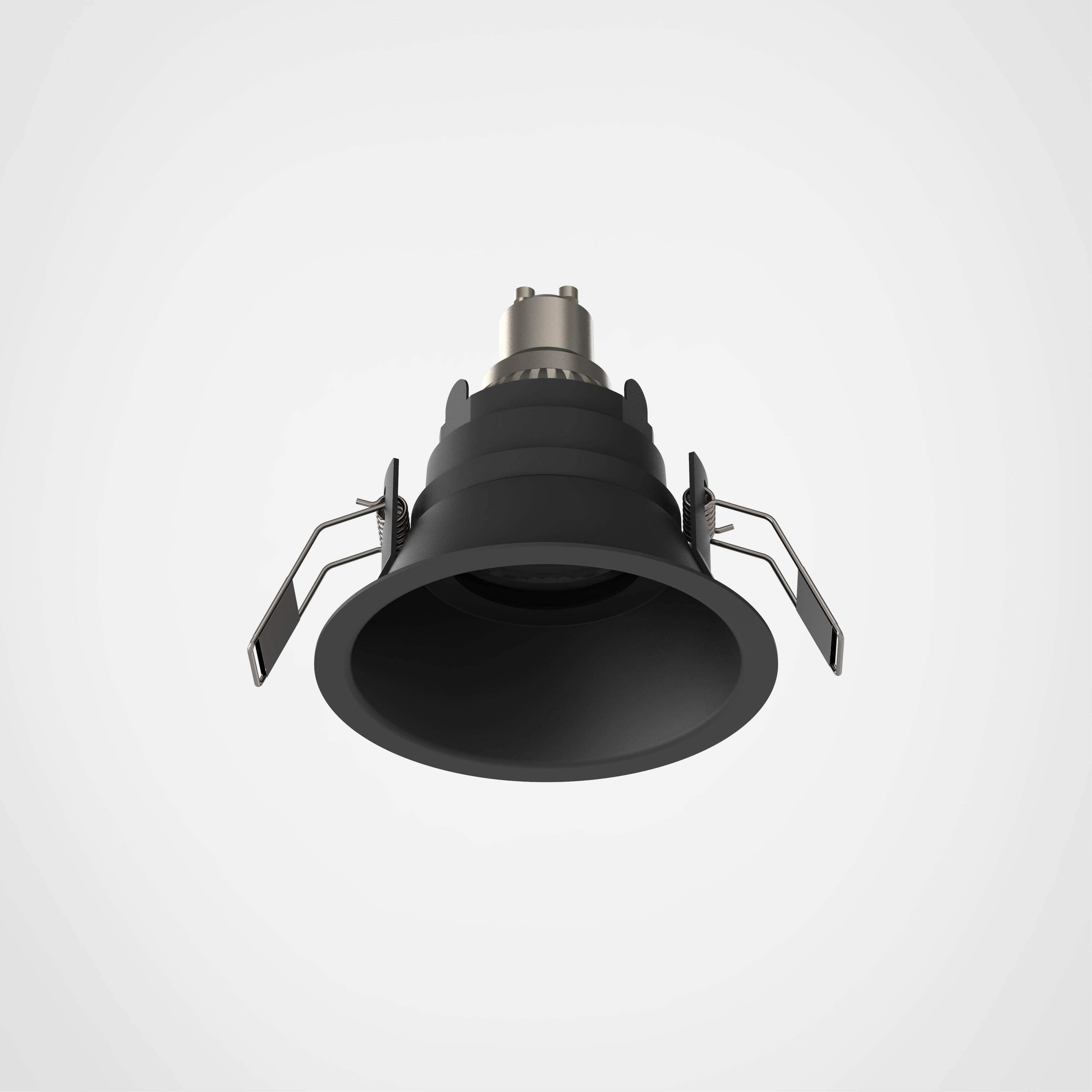 Minima Slimline Round Fixed FR IBS IP65 excl. GU10 mat zwart