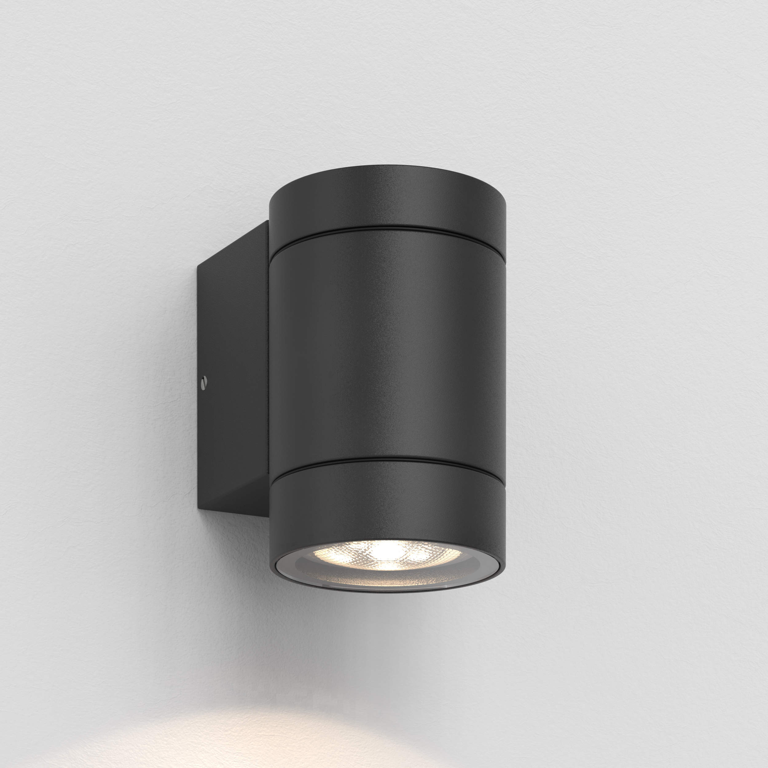 Astro Dartmouth Single LED buiten wandlamp 3000K structuur zwart