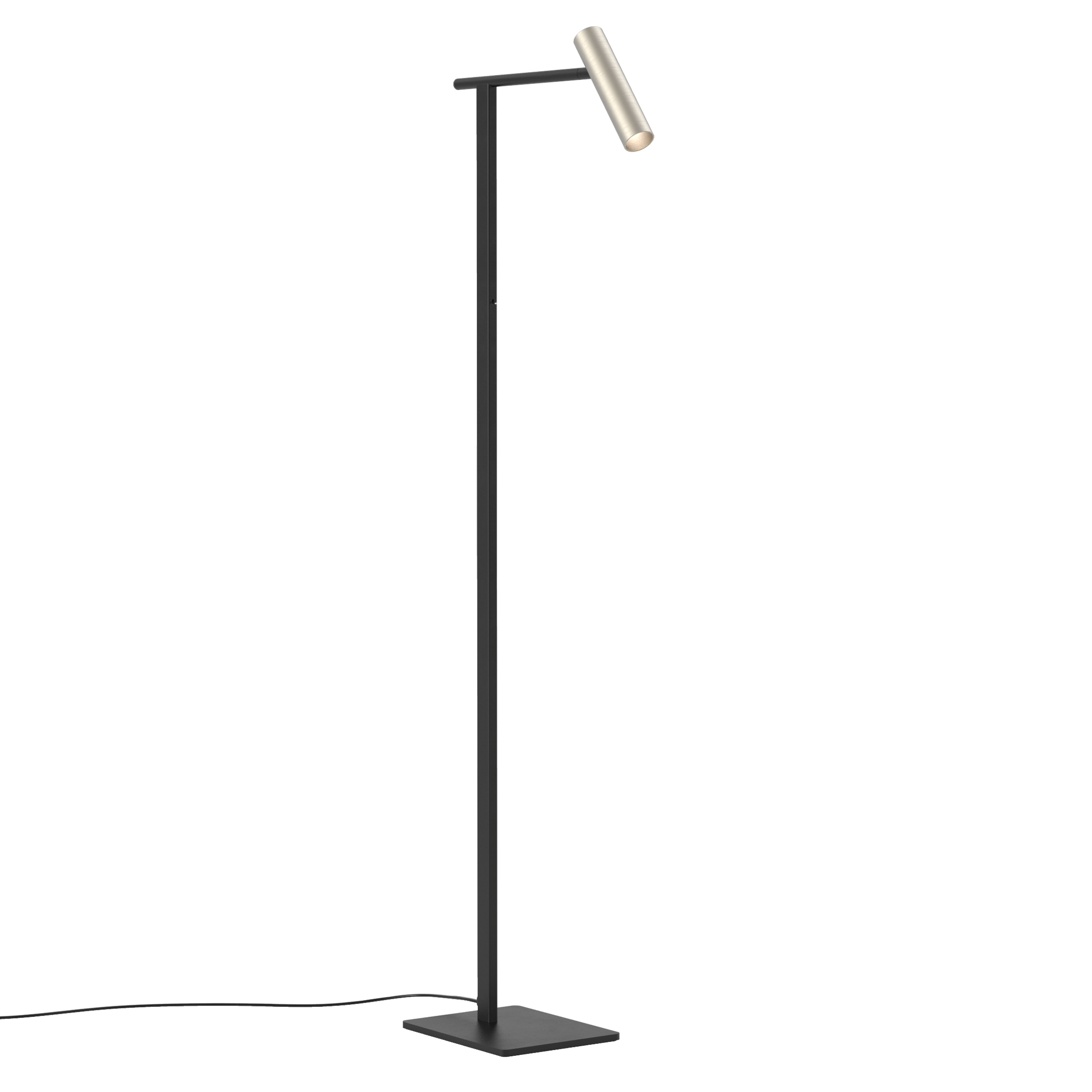 Leda Floor VL excl. GU10 MR11 excl. kap mat zwart