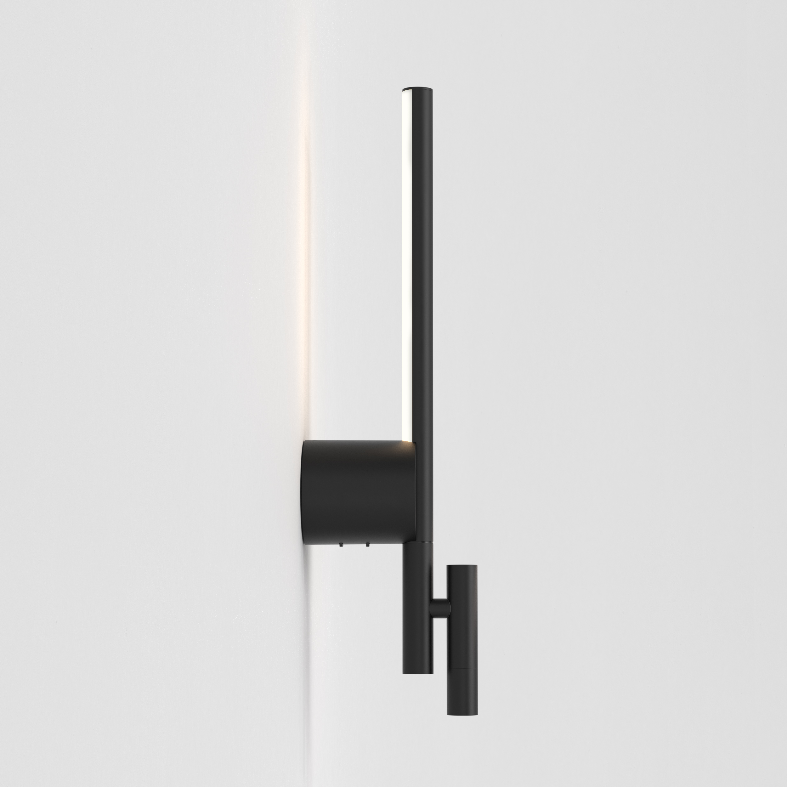 Baton Reader LED WL 2700K mat zwart
