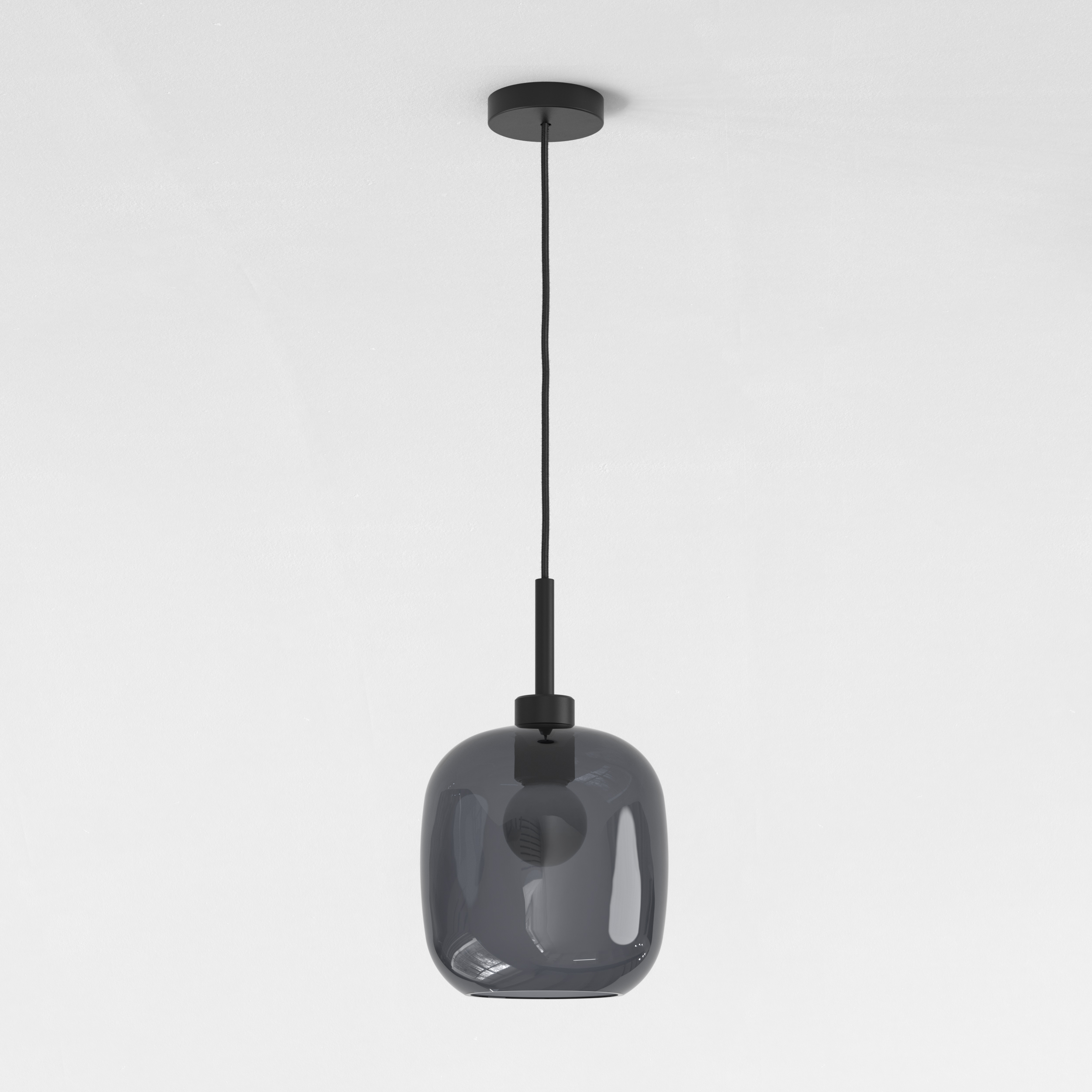 Pendant Suspension Kit 4 HL excl. E27 mat zwart