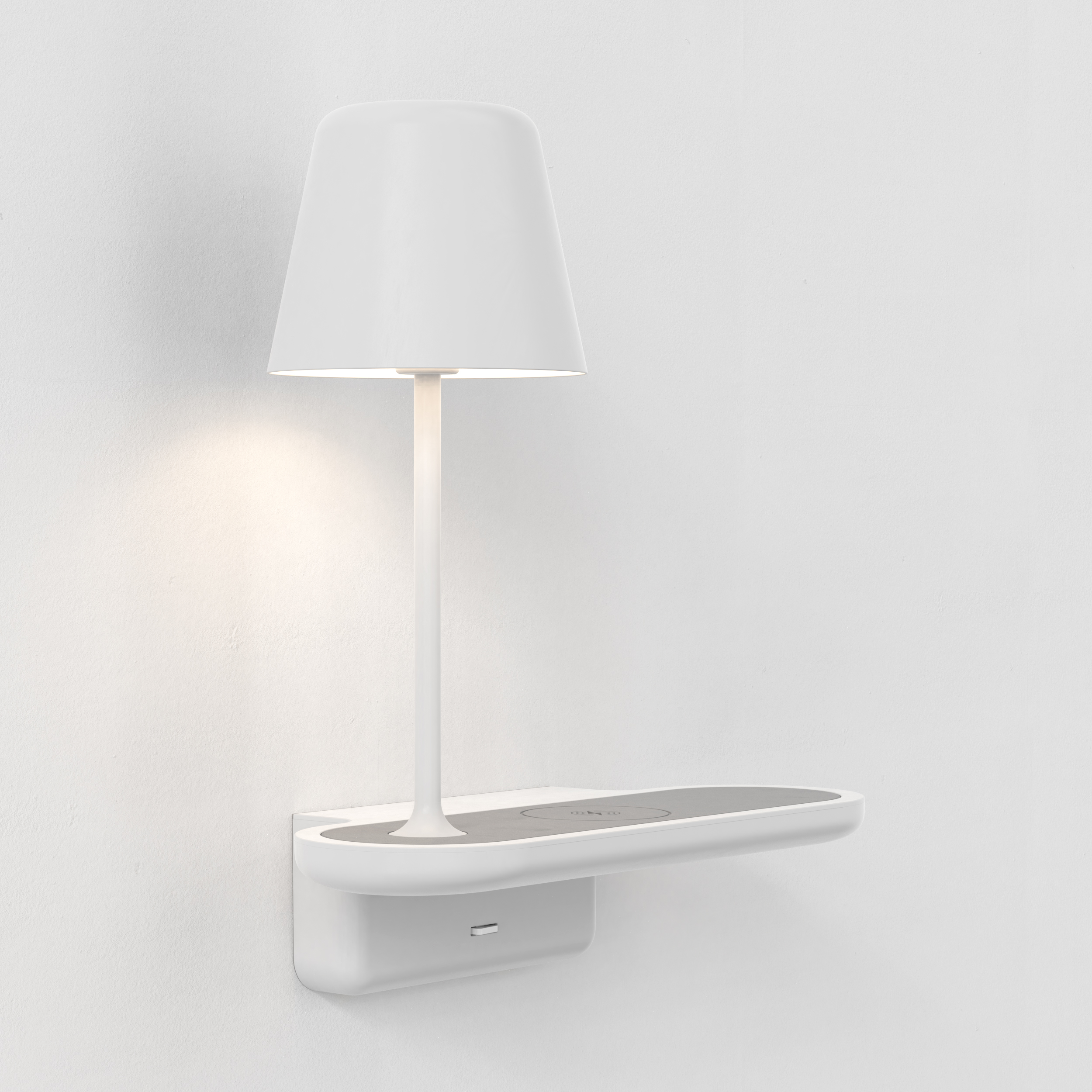 Astro Ito wandlamp mat wit