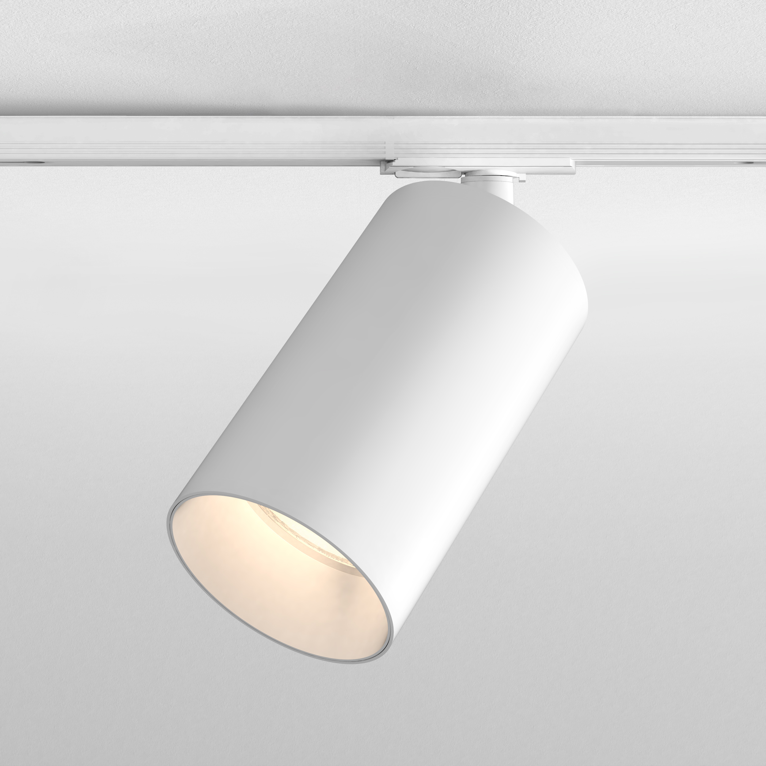Astro Can 100 Track LED opbouwspot 3000K AC dim mat wit