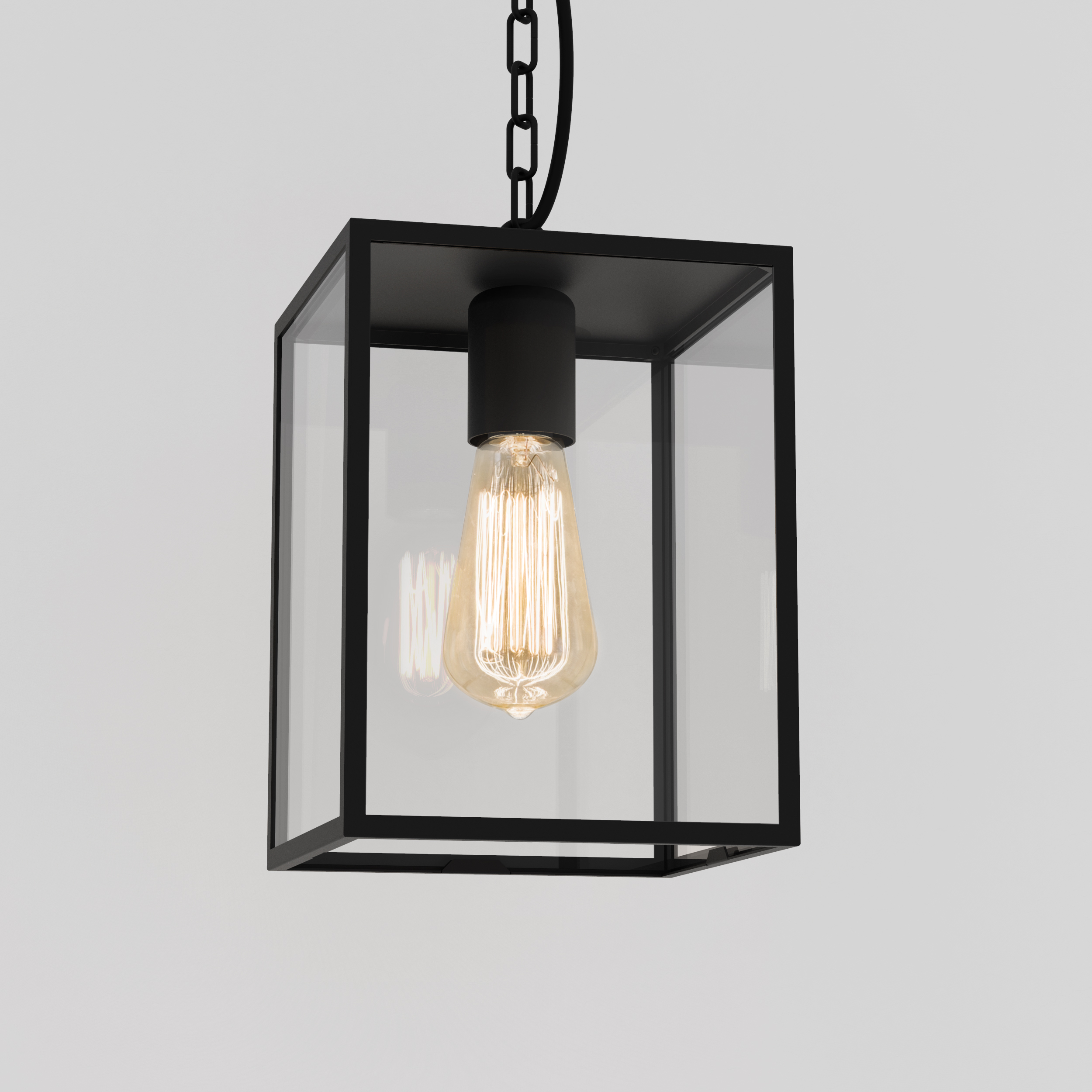 Homefield Pendant 240 BHL excl. E27 structuur zwart