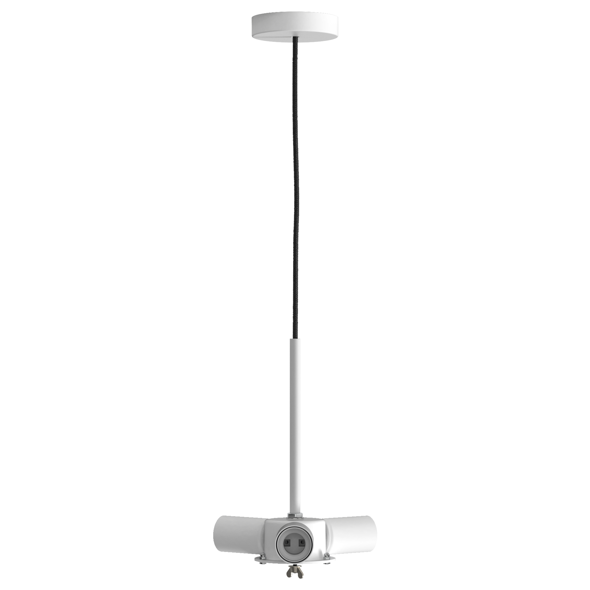 Cambria HL excl. 3x E27 - excl. kap - mat wit